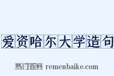 爱资哈尔大学造句是什么意思的图片